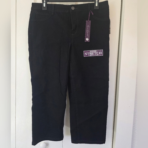 Gloria Vanderbilt Black Super Stretch Jeans - Picture 1 of 4